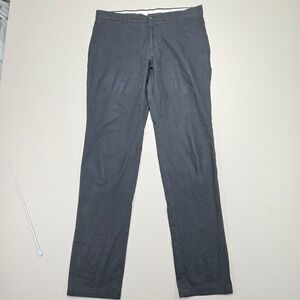 Calvin Klein Stretch Slim Fit Chino Pants Trousers Mens W31 L32 Gray‎